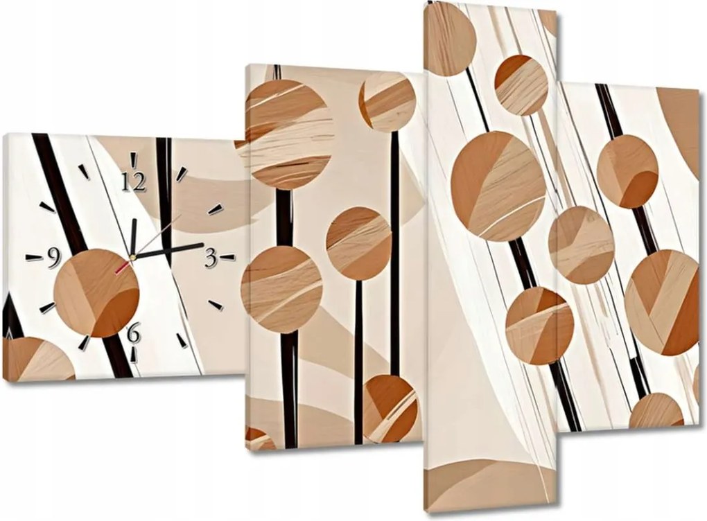 Órák 100x70 Bézs az oszlopokon