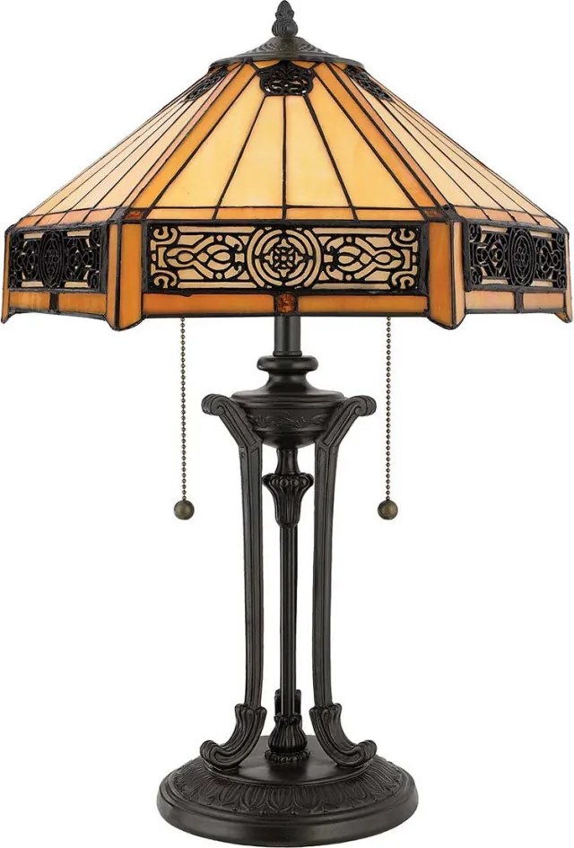 Quoizel INDUS QZ-INDUS-TL Asztali lámpa 2x60W/E27