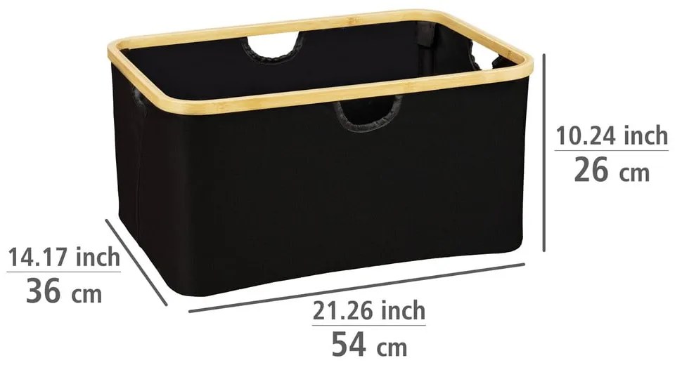 Textil szennyeskosár 32 l Ecori – Wenko