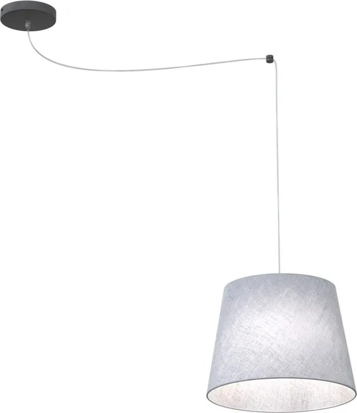 Emibig modern függeszték ascot fekete szürke emi1424/1
