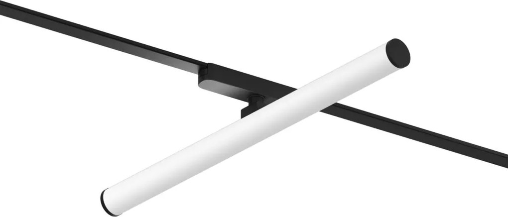 DK/EU-5355-BK Slim magnetic track light AIR RAY, 12W, 4000K, black color — DK/EU-5355-BK