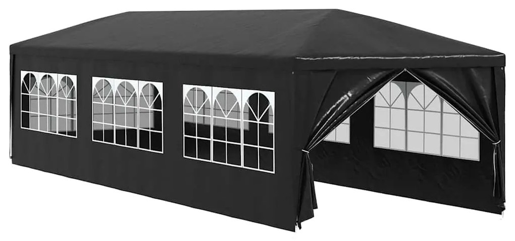 vidaXL antracitszürke partisátor 3 x 9 m