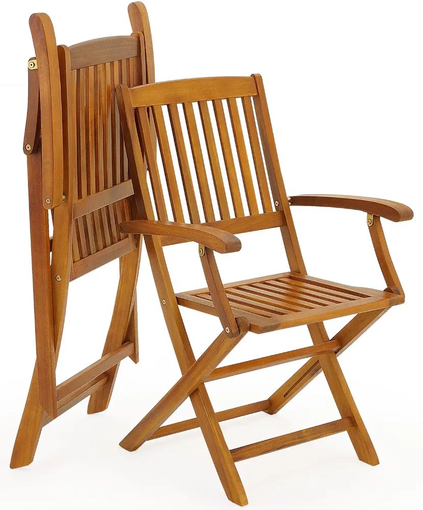 Deuba Boston 1+6 fa garnitúra - akác