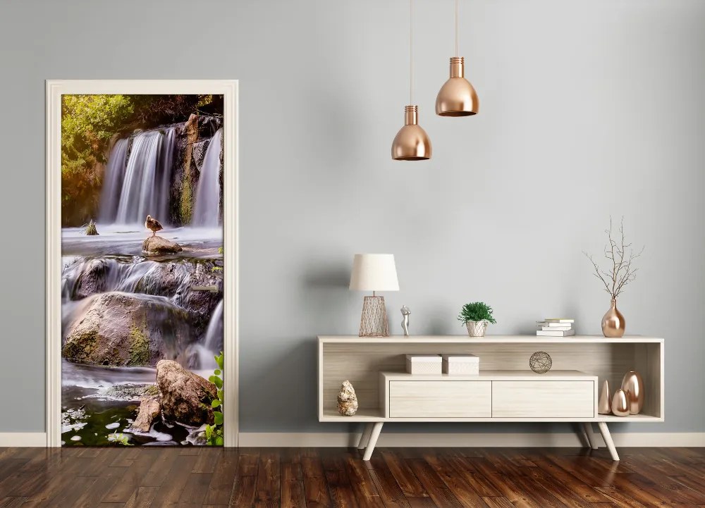 Ajtó tapéta Vízesés 75x205 cm