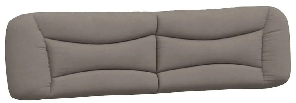 tópszínű szövet fejtámla párna Hvar 200 cm