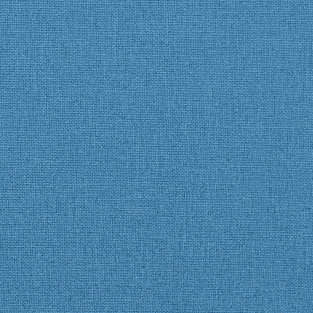 2 db melange kék szövet kerti padpárna 180 x 50 x 7 cm