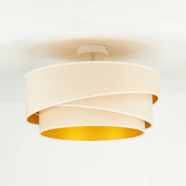 Duolla - Felületre szerelhető csillár KOBO 1xE27/15W/230V átm. 45 cm krémes