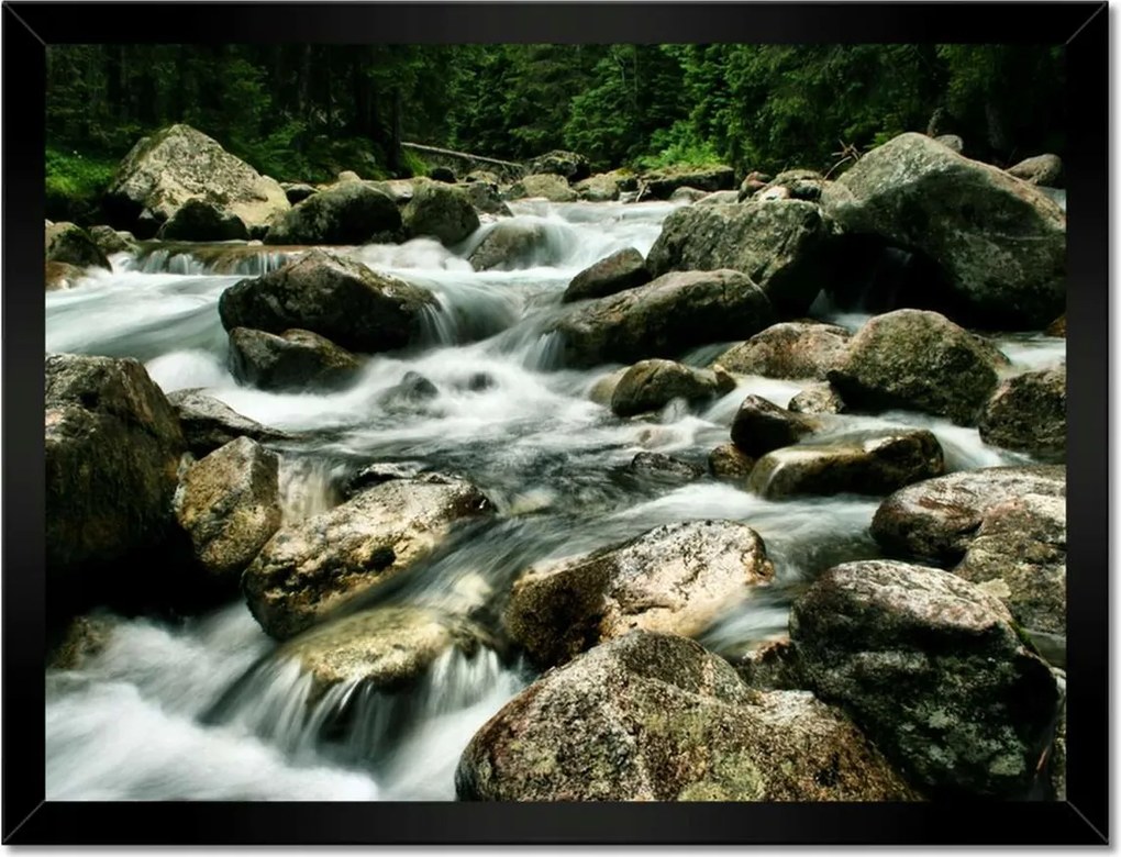 Poszterek keretben 40x30 Tátra Lengyel hegyek Kilátás