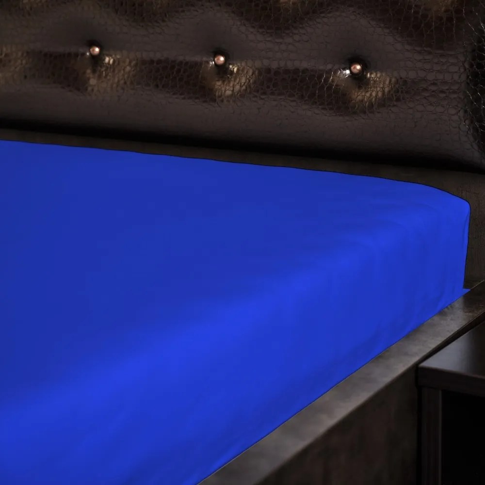 Jersey lepedő - sötétkék 10 Méretek: 140x200 cm