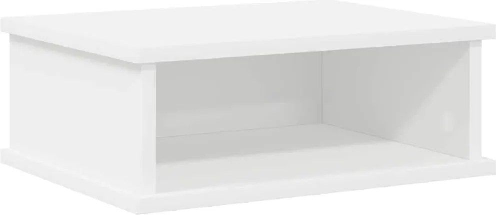 vidaXL Éjjeli asztal Fehér 40 x 31 x 15 cm Faanyag