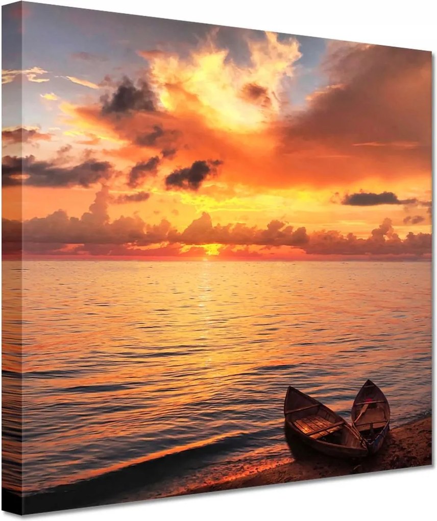 Vászonkép 20x20 Hajók nyugaton Elefánt