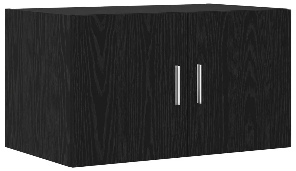 tárolószekrény Fekete tölgy 70x42.5x225 cm Mérnöki Fa