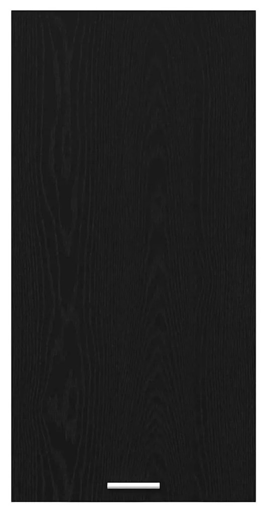 Függő szekrény Riga Fekete tölgy és fehér 50 x 31 x 100 cm