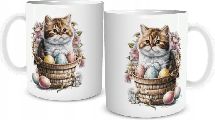 Húsvéti Bögre Karácsonyi Ajándék Macska