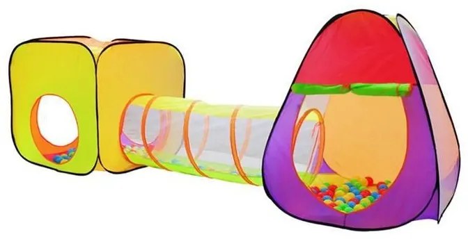 Gyerek sátor és játszóház, 200 db labdával (MALATEC)