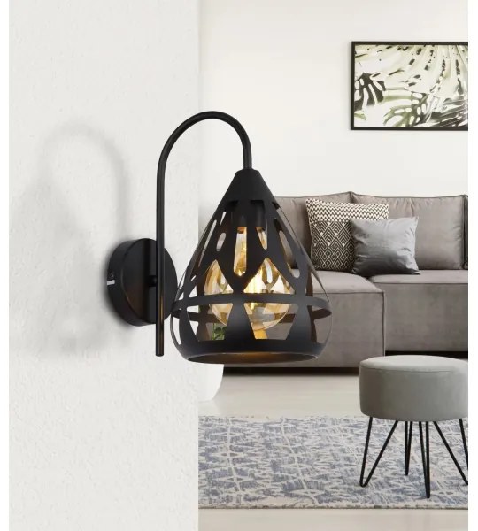 Globo 15889W - Fali lámpa HASSAN 1xE27/40W/230V