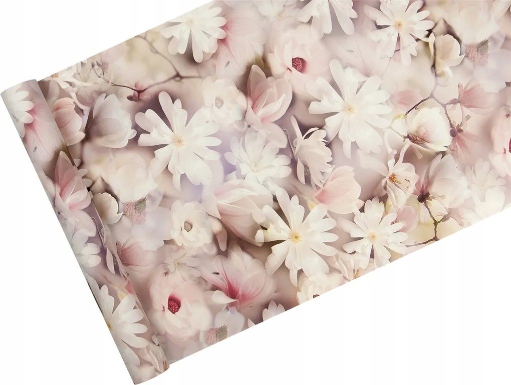 Magnólia Pasztell Magnólia virágok tapéta