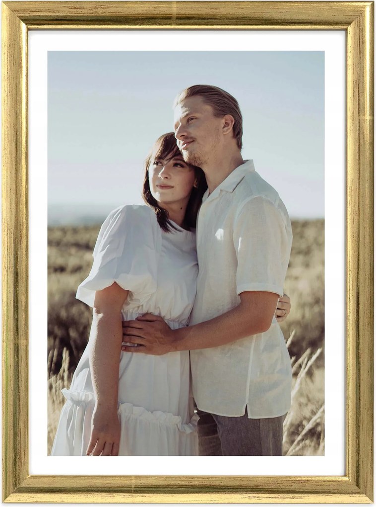 Arany képkeret 13x18 cm Fa képkeret