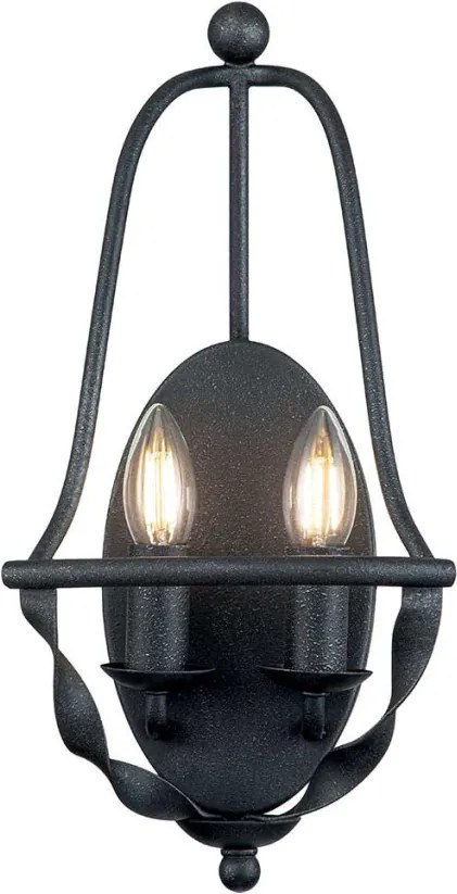 Quoizel Bradbury QZ-BRADBURY2-GK Fali lámpa 2x40W/E14