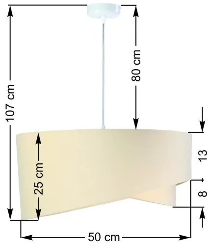 Csillár zsinóron GALAXY 1xE27/60W/230V