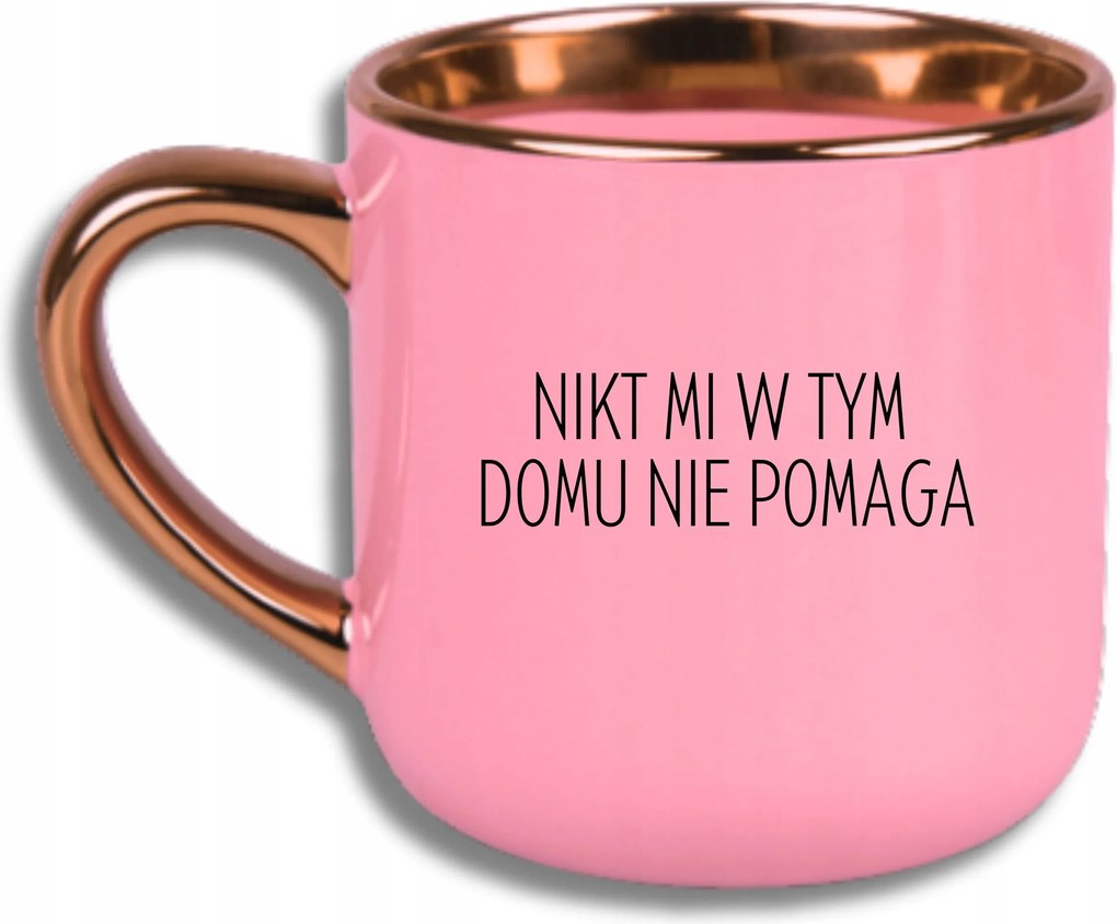 Bögre Rózsaszín Elegant Nagy Senki Nem Segít Nekem