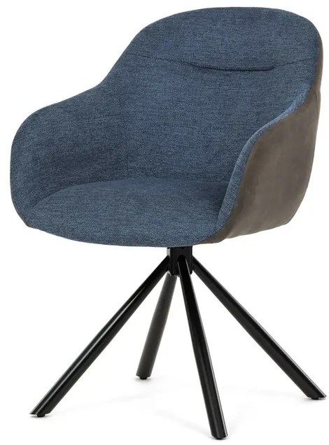 Kék Szövet Étkezőszék. DCH-Y1143 BLUE2