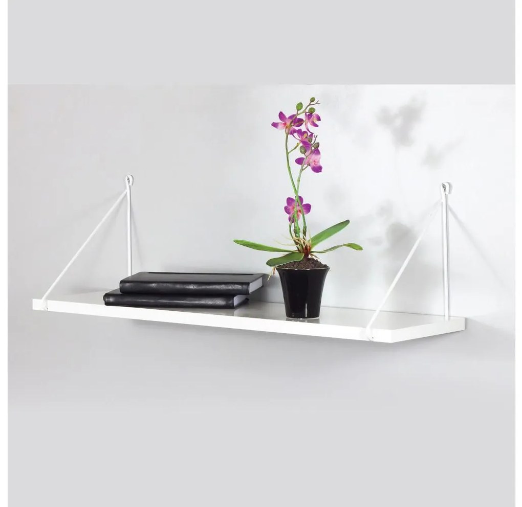 Fali polc ARMONI 20x72 cm fehér