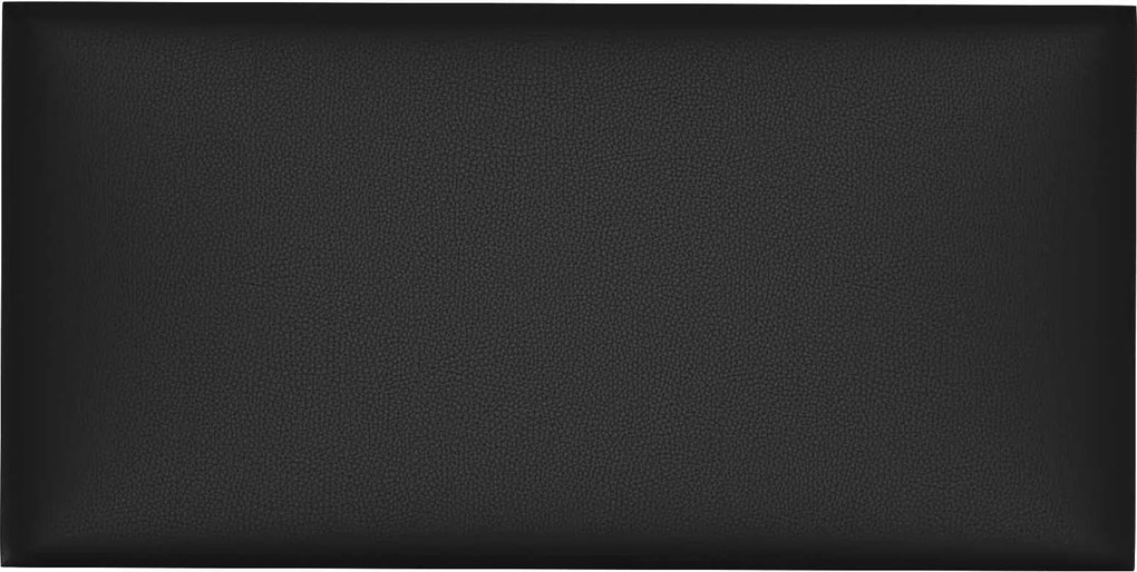 vidaXL Fali Fejtámla 12 pcs Fekete 60 x 30 cm szövet