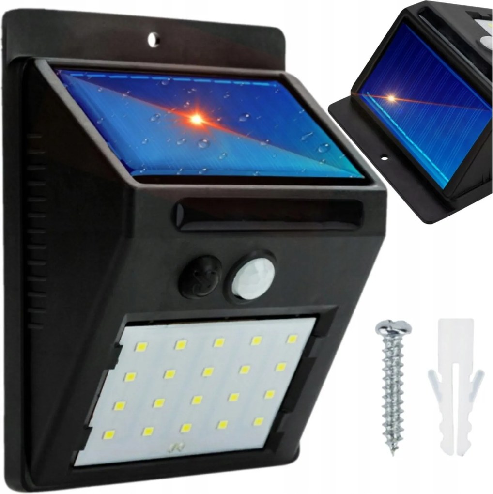 Mozgásérzékelős napelemes lámpa – energiatakarékos világítás egész évre!