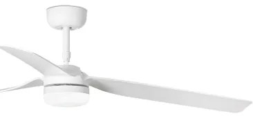 FARO 33814WT-20 - LED Dimmelhető mennyezeti ventilátor PUNT M LED/18W/230V fehér átm. 132 cm WT + távirányító