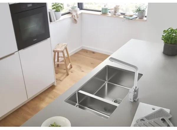 GROHE 31575SD1 - K700U konyhai mosogató, 760 × 450 mm, rozsdamentes acél
