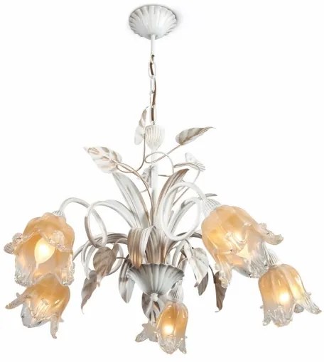 Csillár láncon LUCIA 5xE14/40W/230V