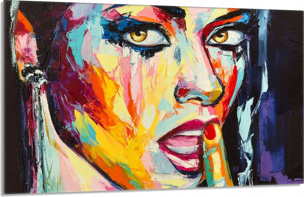 Üveg védőlap tűzhelyhez 80x52 Nő a Konyhába