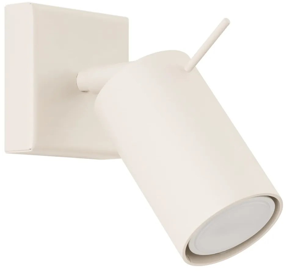 Krémszínű spotlámpa 8x16 cm Etna – Sollux