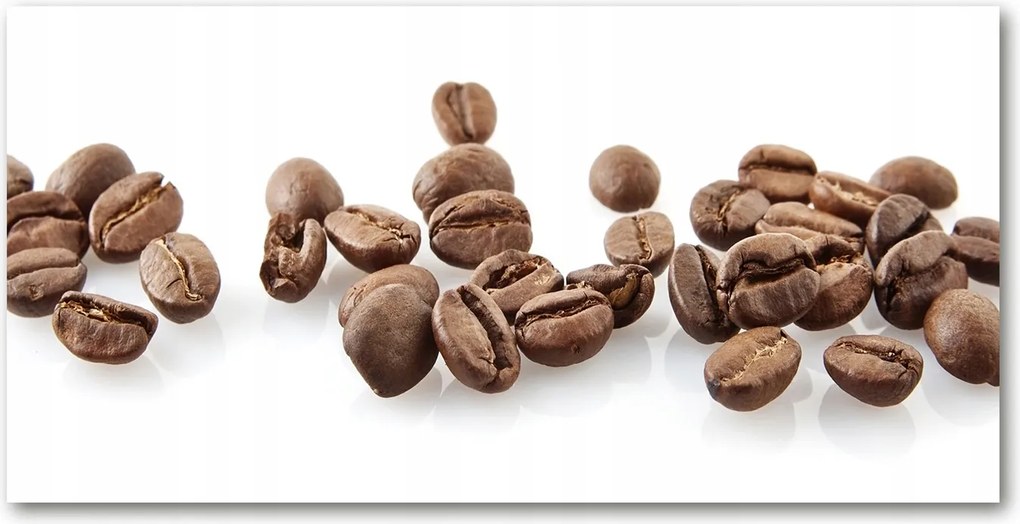 Fotó kép edzett üveg kávébab 140x70