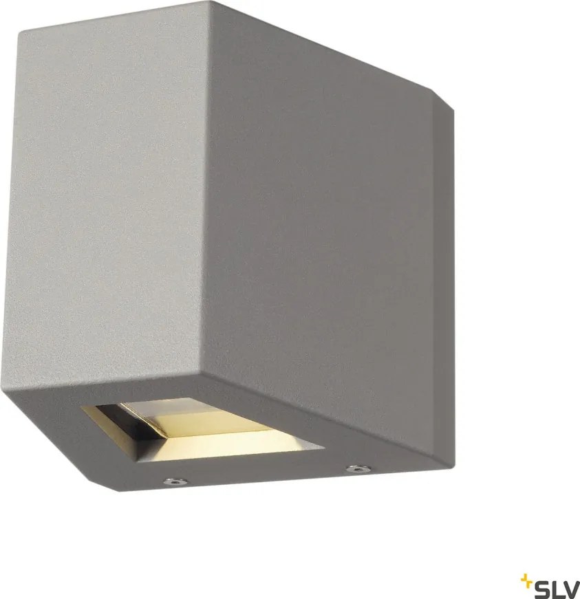 SLV 229664 OUT-BEAM Modern Kültéri Fali Lámpa Szürke LED IP44