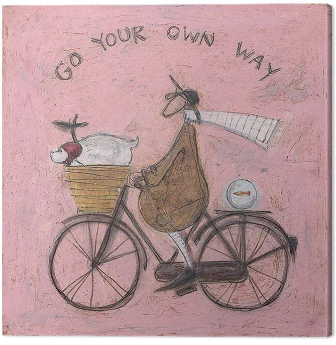 Vászonkép Sam Toft - Go Your Own Way