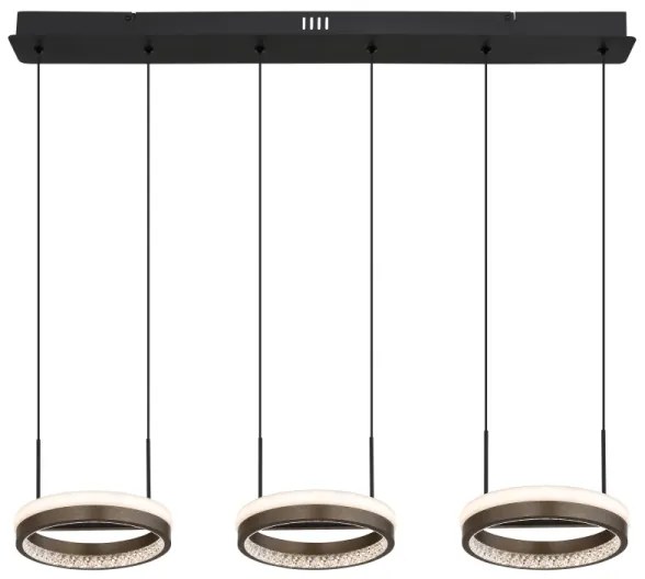 Globo 67179H2 - DELLA kábeles LED csillár LED/40W/230V 3000/4000/6000K