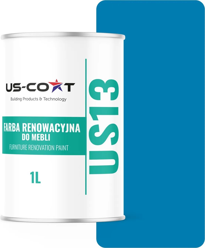 Konyhabútor Festék Szekrényfrontok Kék Színű RAL5015 Félmatt 1L