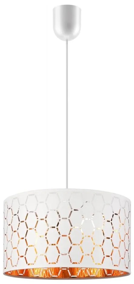 ULLE kábeles csillár 1xE27/15W/230V fehér