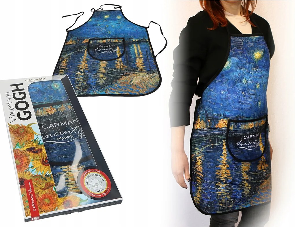 Konyhai kötény Van Gogh, Csillagos éj...