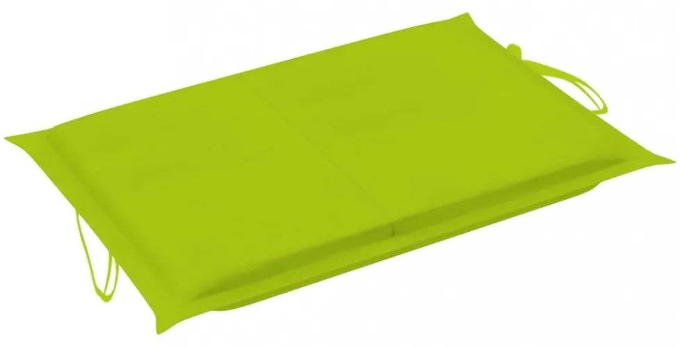 élénkzöld oxford szövet napozóágy párna 186 x 58 x 3 cm