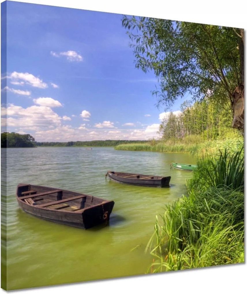 Vászonkép 40x40 Séta a Wolsztyn parkban