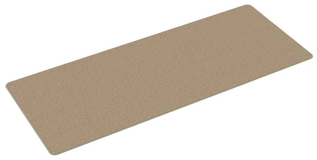 homokszínű szizálhatású futószőnyeg 80 x 200 cm