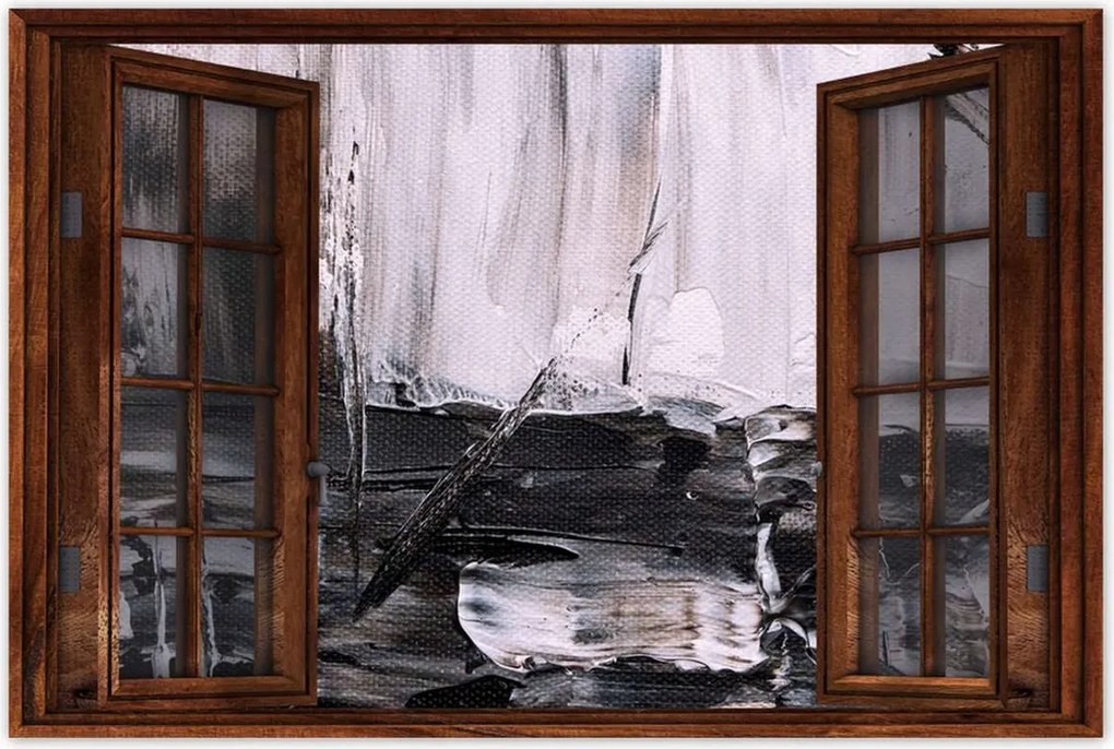 Poszterek 90x60 Absztrakt Bak