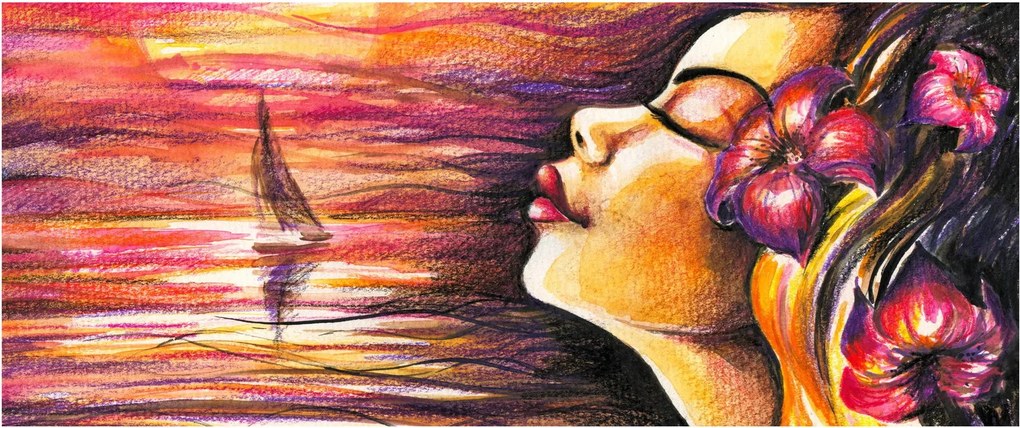Kép - Nyári emlékek (120x50 cm)