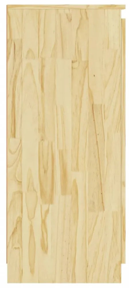 tömör fenyőfa tálalószekrény 60 x 36 x 84 cm