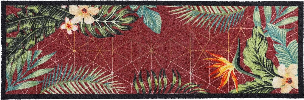 Csúszásgátló szőnyeg Folyosó szőnyeg Bordó 50X150