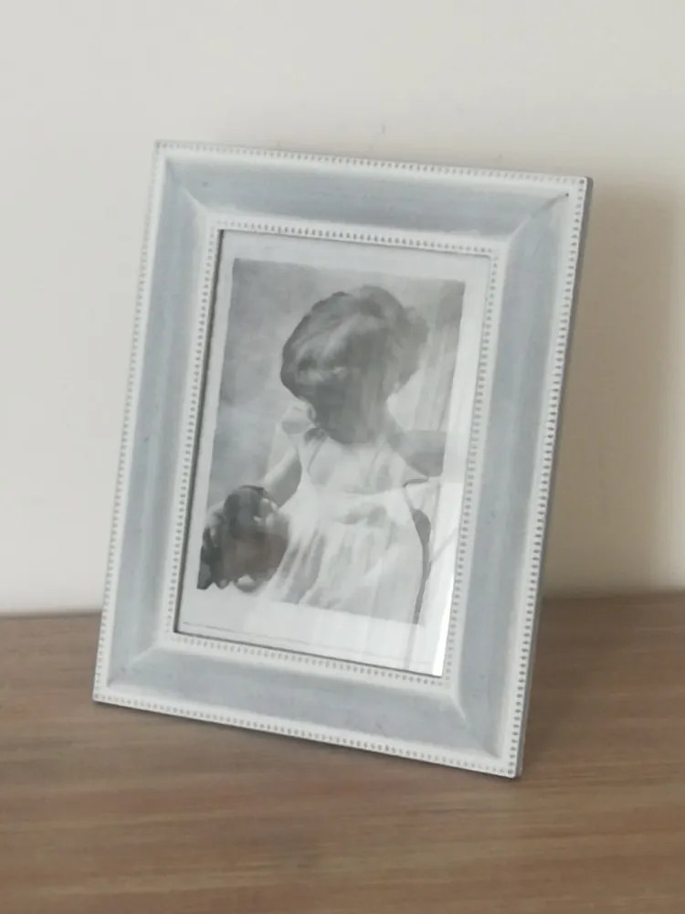 Antik hatású koptatott vintage képkeret
