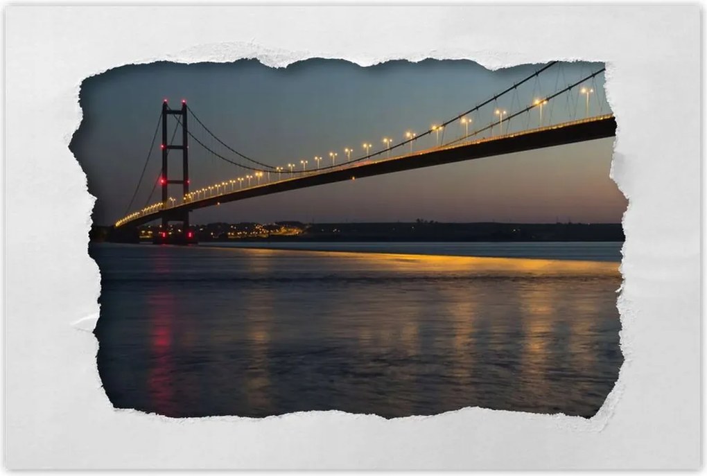 Poszterek 90x60 Híd lámpákkal